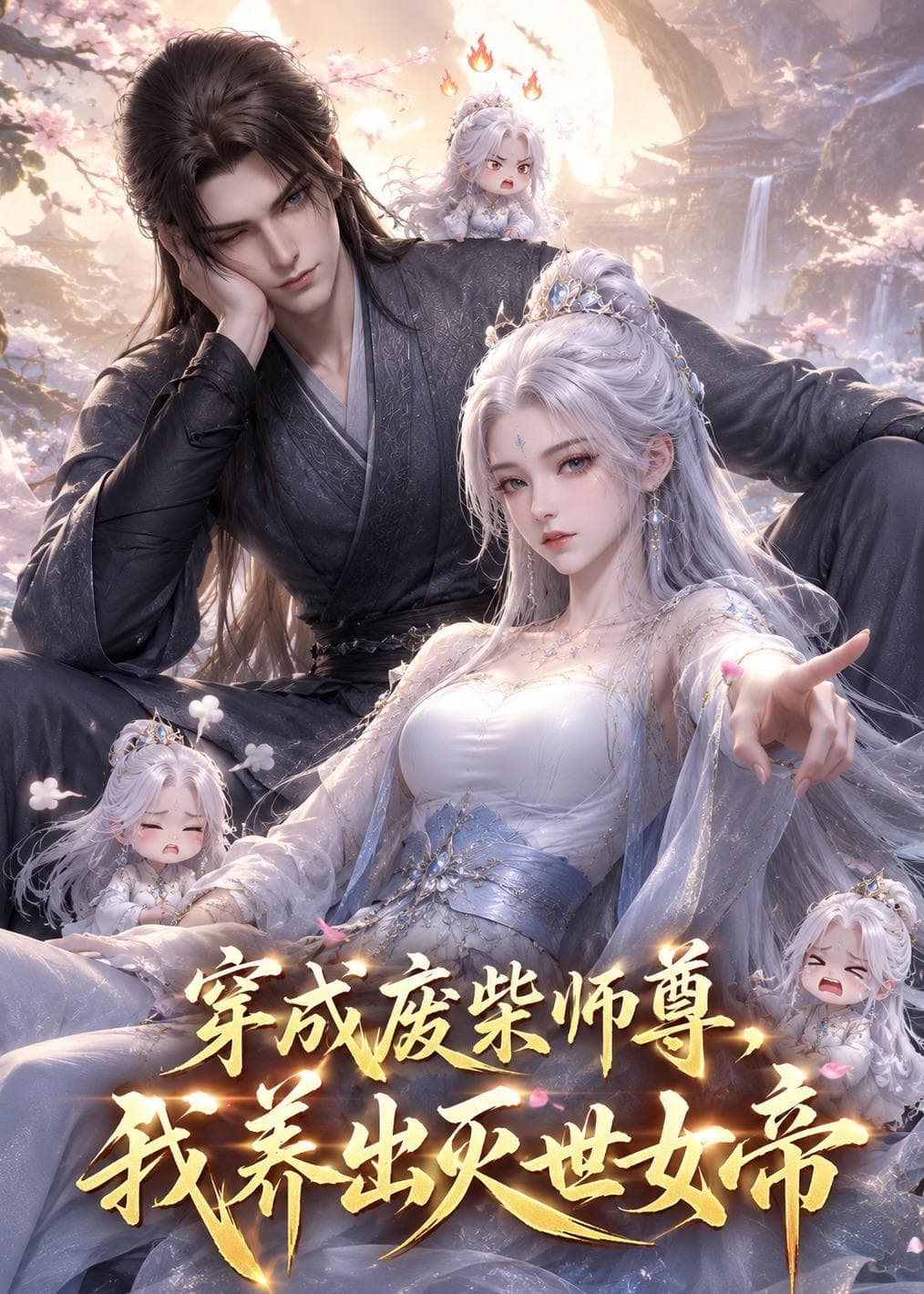 穿成废材师尊，我养出灭世女帝