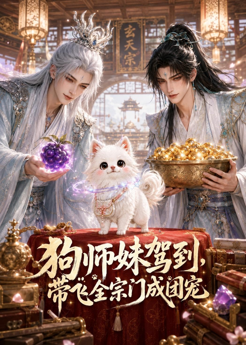 狗师妹驾到，带飞全宗门成团宠