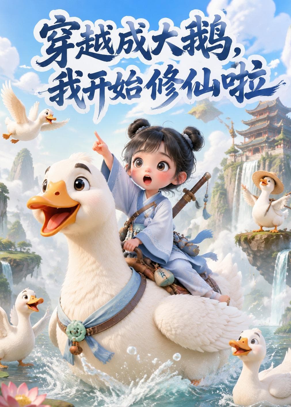 穿越成大鹅,我开始修仙啦