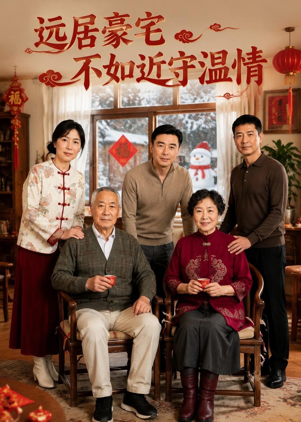 远居豪宅不如近守温情
