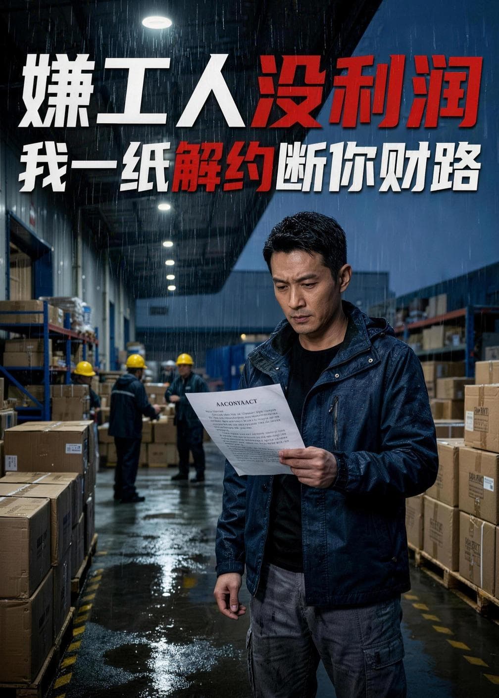 嫌工人没利润，我一纸解约断你财路