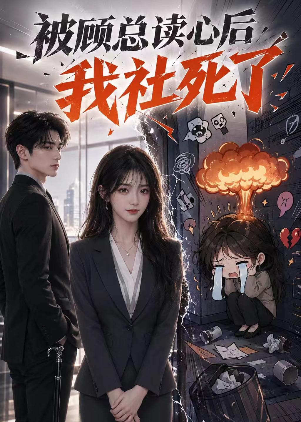被顾总读心后，我社死了