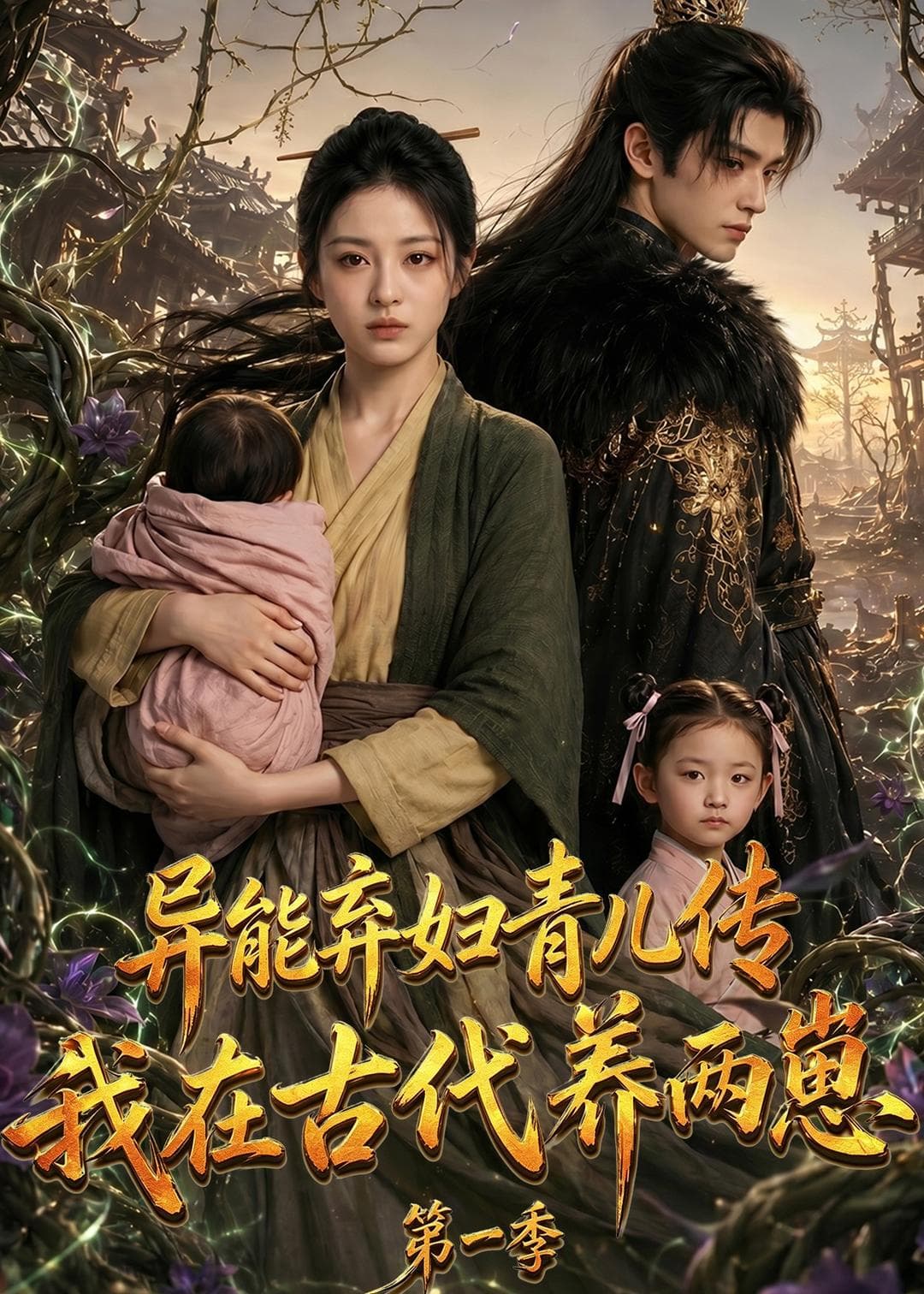 异能弃妇青儿传,我在古代养两崽第一季