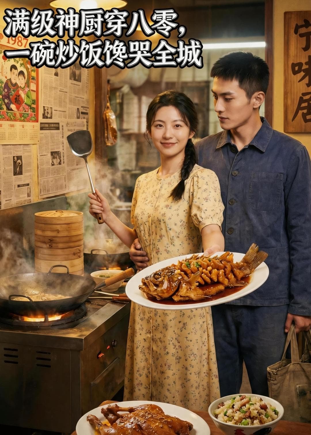 满级神厨穿八零，一碗炒饭馋哭全城