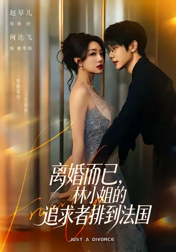 离婚而已，林小姐的追求者排到法国-短剧封面