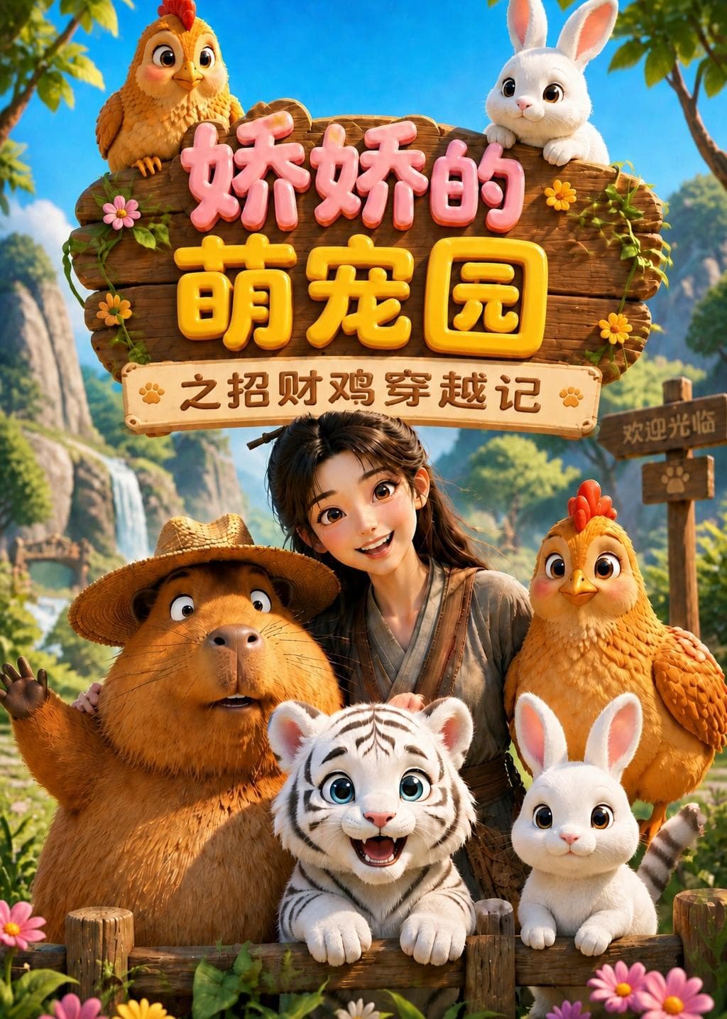 娇娇的萌宠园之招财鸡穿越记