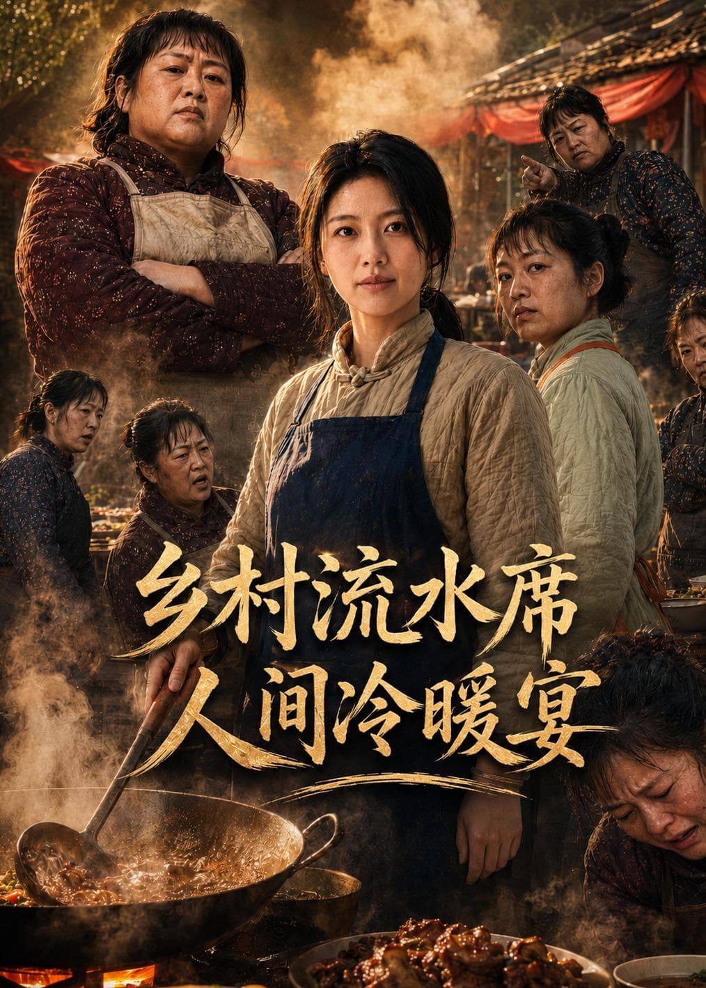 乡村流水席人间冷暖宴