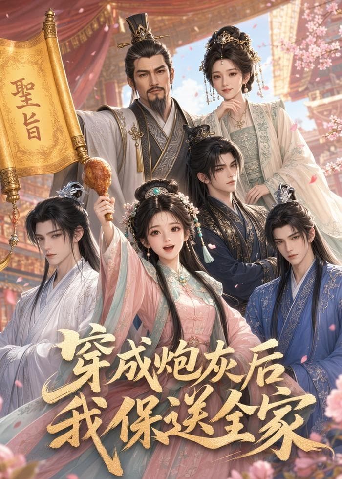 穿成炮灰后我保送全家