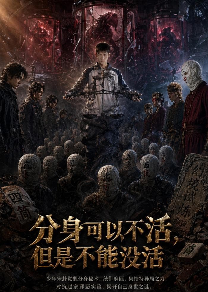 分身可以不活，但是不能没法