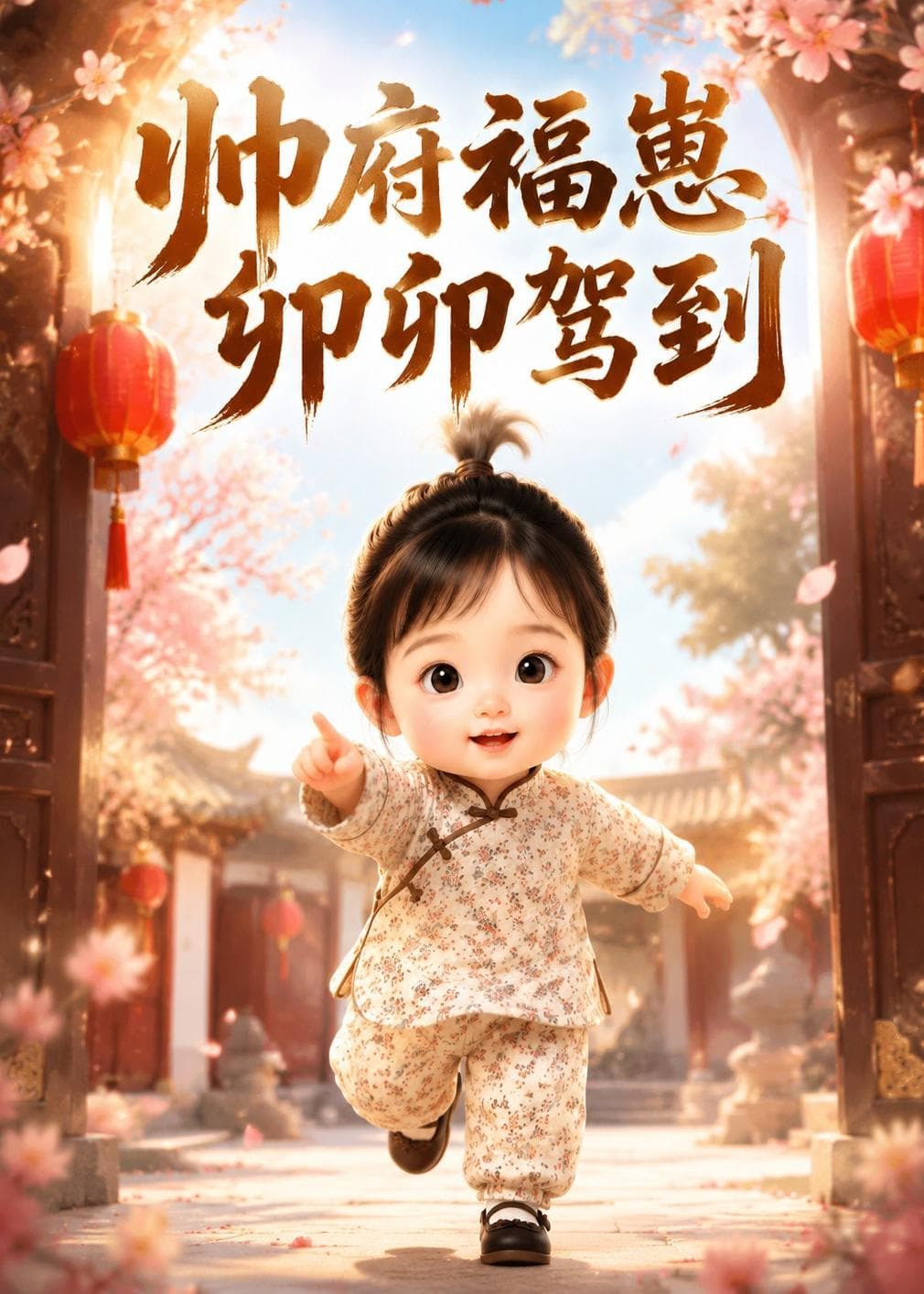帅府福崽，卯卯驾到