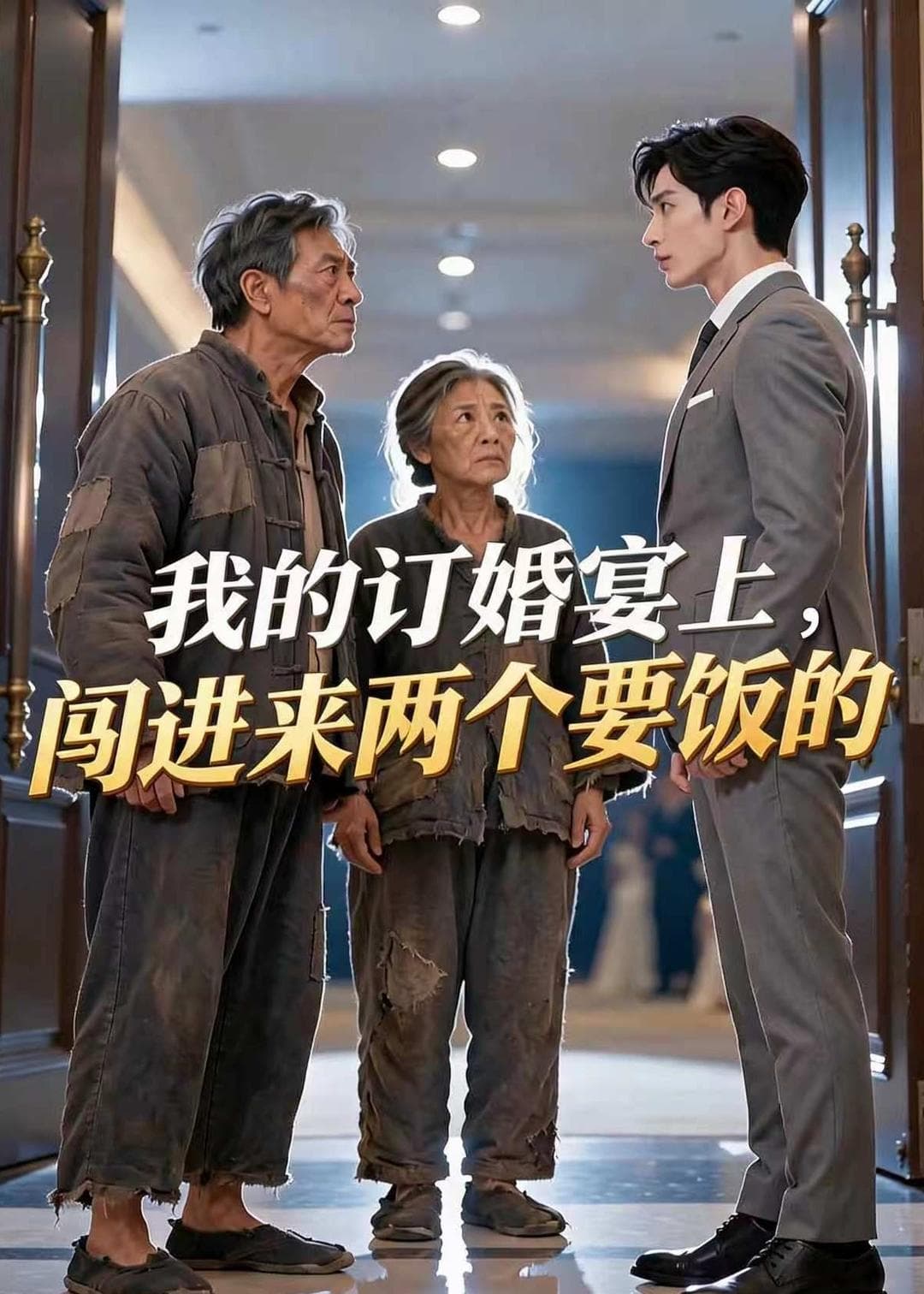 我的订婚宴上，闯进来两个要饭的