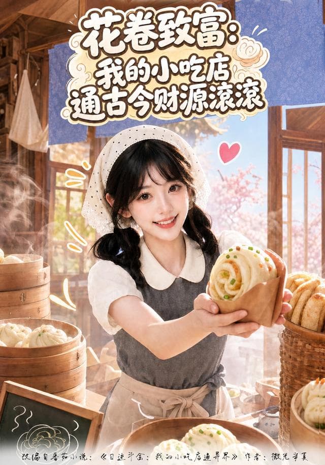 花卷致富：我的小吃店通古今财源滚滚