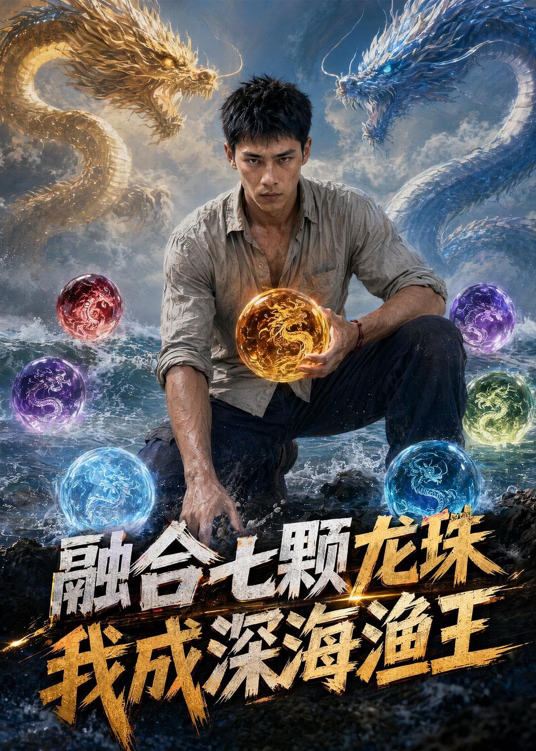 融合七颗龙珠,我成深海渔王